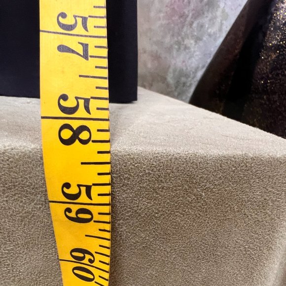 VTG๐Papell Boutique Timeless Sheath Black & White Dress with long Slit - Picture 7 of 15